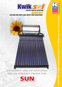 Kwikot Kwiksol Direct Solar water heaters