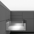 LEGRABOX free TIP-ON BLUMOTION high fronted pull-out