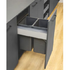 Pull-out bin solution with MERIVOBOX 450/500mm wide