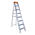Badger Aluminium 8 Step Ladder 150 kg 2400 mm <span class=`noWrap`>240cm</span><div class=`barcode`>6009880900220</div>