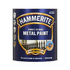Hammerite Direct to Rust Hammered Metal Paint Black 500 ml