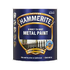 Hammerite Direct to Rust Hammered Metal Paint Deep Green 1 L