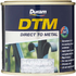Duram DTM Hammered Paint Metallic Silver 250 ml