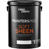 Fired Earth Painters Pro Soft Sheen Paint Terrace White 5 L - Exclusive to Builders