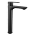 Sagittarius raised basin mixer - Matt Black