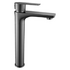 Sagittarius raised basin mixer - Brushed Gun Metal