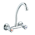 Taurus wall mounted mixer - Polished Chrome