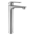 Venus raised basin mixer - Brushed Stainless Steel