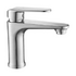 Venus basin mixer - Brushed Stainless Steel