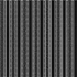 Natural Anodized Open Standard profile - Alba Anthracite/Nylon brushes