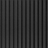 Black Anodized Closed Low profile - Nylon brushes