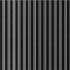 Natural Anodized Closed Standard profile - Nylon brushes
