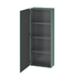 410 x 1350 x 550mm Duravit Basalt matt LC Semi-tall cabinet, 1 door (Code:LC1169L4343)