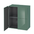 565 x 750 x 937mm Duravit Basalt matt LC semi-tall cabinet (Code:LC117704343)