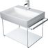 DuraSquare Metal console - Polished Chrome &bull; Code: 0031021000