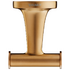 Starck T double towel hook - Brushed Bronze &bull; Code: 0099300400