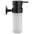 Starck T soap dispenser with white frosted glass - Matt Black &bull; Code: 0099354600