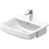 Duravit No.1 Semi-recessed washbasin 550 - White High Gloss &bull; Code: 03765500002