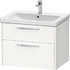 D-Code Vanity unit wall-mounted 650 - Matt White &bull; Code: DC4671010180000