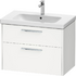 D-Code Vanity unit wall-mounted 800 - Matt White &bull; Code: DC4672010180000
