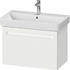 Duravit No.1 Vanity unit wall-mounted 740 - White Matt &bull; Code: N14283018180000