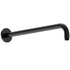 Round curved shower arm 352 - Matt Black &bull; Code: UV0670017046
