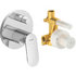 Wave single lever bath/shower diverter mixer - Chrome High Gloss &bull; Code: WA4210008010