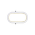 Plain Bulkhead - White (220 x 143mm)