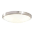 Contempory decorative fluorescent ceiling light - Satin Chrome (C351)