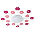 Contempory decorative ceiling light - Pink/White (C441PI)