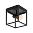 Contempory decorative ceiling light - Black (C688)