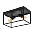 Contempory decorative ceiling light - Black (C689)