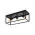 Contempory decorative ceiling light - Black (C690)