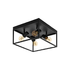 Contempory decorative ceiling light - Black (C691)