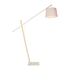 Bow Arched Neck Floor Light - White (FL226W)