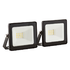LED Wall Mounted Twin Floodlight - Black (FS264)