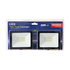 2 x Wall Mounted Floodlight - Black (FS278BP)