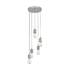 Silvaris 5 Multi Light Pendant - Grey (P1006)