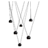 Hook 3 Multi Light Pendant - Black (P1086)