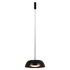 Alma Dome Shaded Pendant - Black/Copper (P1090)