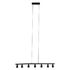 Tenso 7 Multi Light Pendant - Black/Gold (P1097)