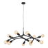 Bocadella 12 Multi Light Pendant - Black (P1118)