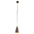 Sanded Dome Shaded Pendant - Coffee (P1132SCF)