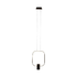 Aurora Abstract Pendant - Black (P1139B)