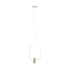 Aurora Abstract Pendant - White (P1139W)