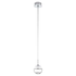 Montefio Globe Pendant - Chrome (P559)