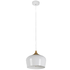 Fjord Dome Shaded Pendant - White (P580W)