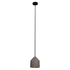 Concrete Dome Shaded Pendant - Grey Sandstone (P751)