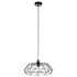 Carlton Abstract Pendant - Black (P778B)