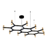 Venturi 10 Multi Light Pendant - Black (P805)